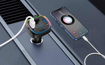 Modulator FM Auto cu încărcător si bluetooth - Ezra